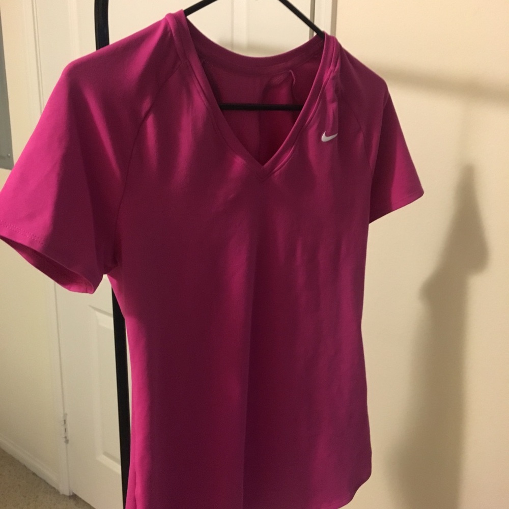 Nike pink running shirt